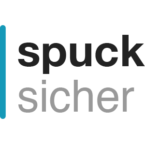 Spucksicher Logo